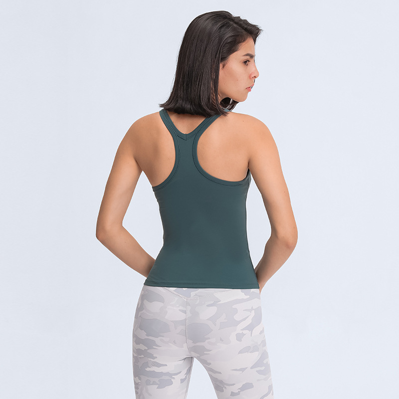 DT036 racer back sports bra