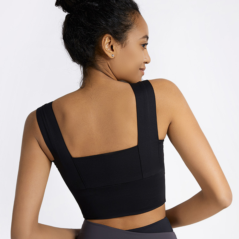 WX055 broad strap shock proof bra