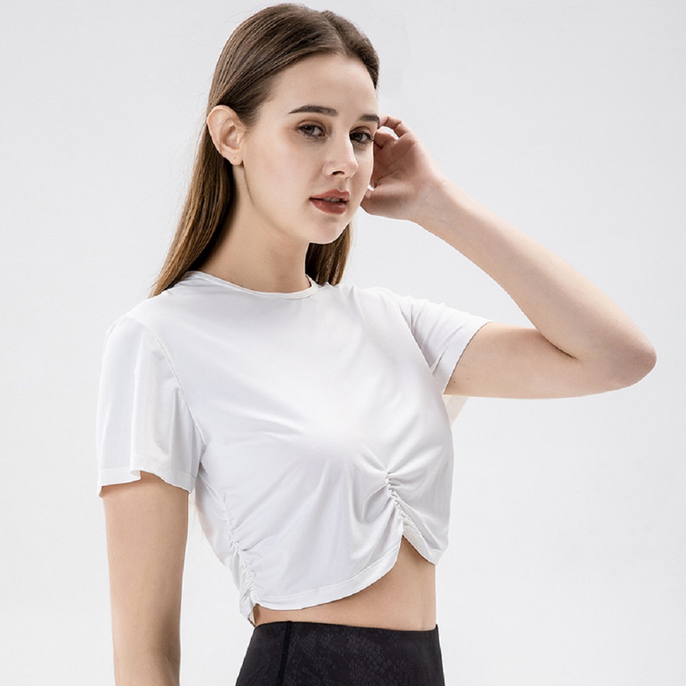TX829 cropped yoga tops fast dry